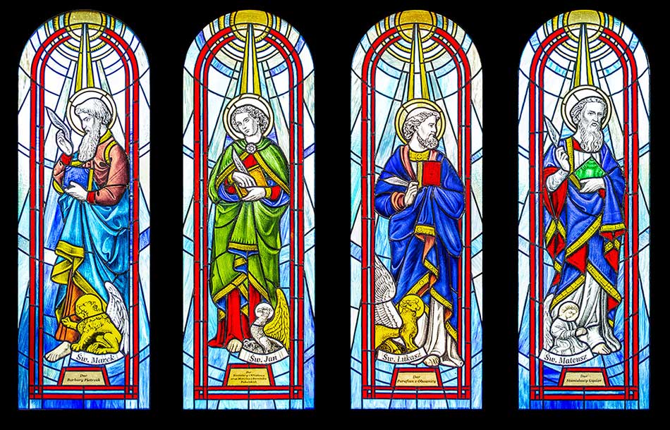św. Marek, św. Jan, św. Łukasz, św. Mateusz